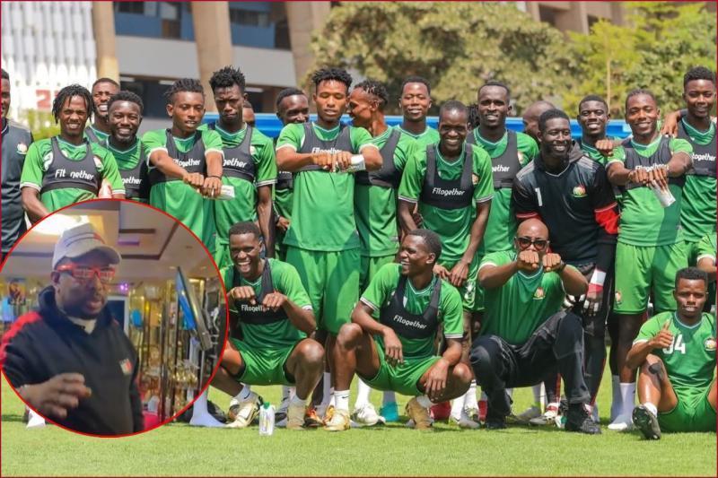 Former Nairobi governor Mike Sonko pledged Ksh 400 million to Harambee Stars players.
